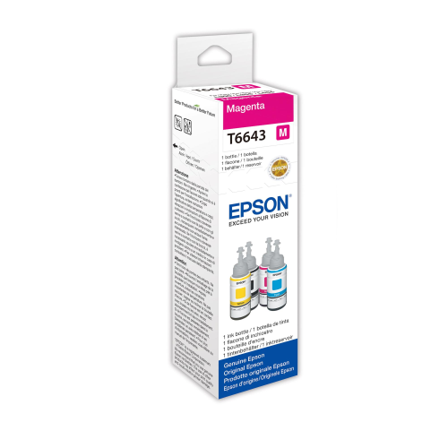 EPSON FLACONE INK MAGENTA 70ML PER SERIE L ECO TANK, T6641